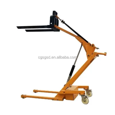 Cheap Small Hydraulic Portable Arm Truck Electric Stacker Forklift