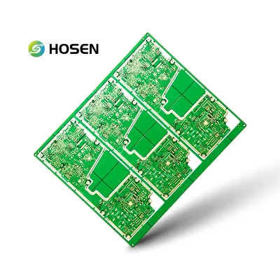 New Product Multilayer HDI PCB 4-layer 1-level Stack Design High Aspect Ratio Vias Smartphone Mainboard Compact Size Fast