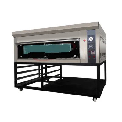 High-Performance YH-102D 1 Layer 2 Trays Furnace Commercial Electric Oven Baking Equipment Pizza Stove