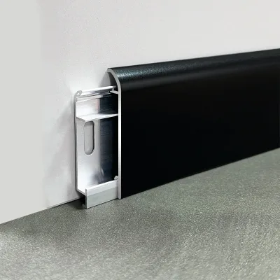Hot Sale Curved Baseboard Floor Accessories Modern Anti-Anti Aluminum Alloy for Apartment Use