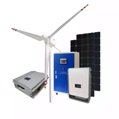 China Wind Turbine Manufacturer 200W/400W/600W/1KW Vertical Axis Solar Wind Turbine for Wind Energy Powery Systems