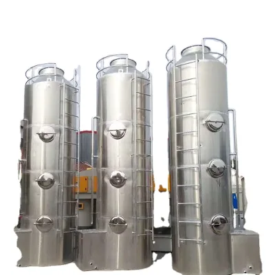 Long-Lasting Galvanic Equipment Zinc Plating Line Spray Tower Acid Gas Scrubber with Core PLC Components Powder Coating Booth