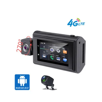 4G Android Car DVR Dash Cam GPS WIFI Car Camera IPS Touch HD 1080P Monitoring Dual Lens Recorder