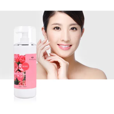New Hot Sell Foam Cleaning Gel Gently Hydrates Removes Makeup Cleanser Face Wash Rose Water Creamy Jelly Facial Cleanser