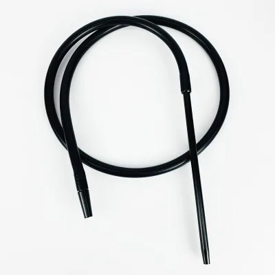 Custom Matte Colorful Silicone Shisha Hookah Hose With Nozzle Arab Hookah Hose Shisha Pipe