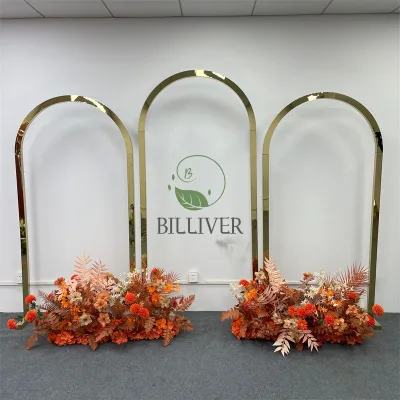 New best-selling wedding arch wedding arch bracket background frame stainless steel round arch balloon arch frame