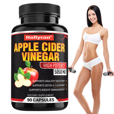 Customized Slim Capsules Slimming Pills Super Apple Cider Vinegar Capsules for Fat Combustion