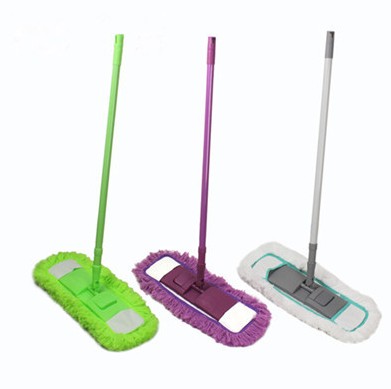 Dust Mop for Hardwood Floors  Large Area Cleaning  Eelescopic Retractable Lazy Cleaning Flat Mop