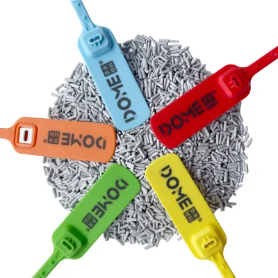 DOME Cost-effective Laser Marking Additives for PP PA PE Security Seals Withe Fiber Laser