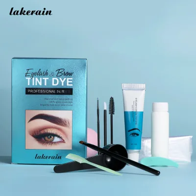 3 Colors Longlasting Eyebrow Eyelashes Coloring Cream Set Eyelash and Eyebrow Tint Dye Kit