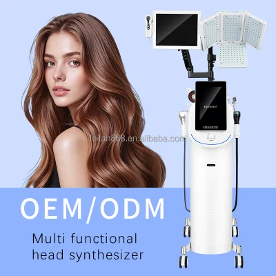 Multi Functional Scalp Detection, Oil Control, Soothing, Hair Loss Prevention, Meridian Massage Head and Facial Care Device