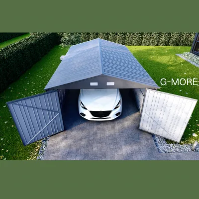 Home Yard Landscape Garage DIY Product Garden Building Outdoor Metal Sheds