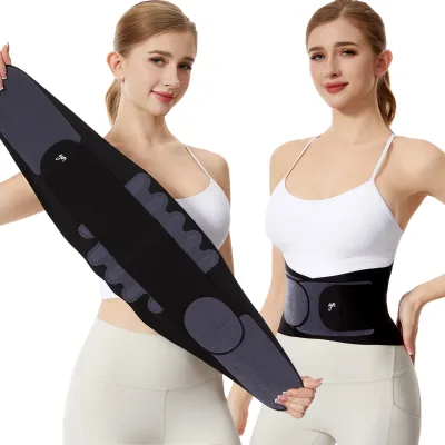 Seamless Nylon Waist Trainer Sports-Grade Compression Belt Lightweight Body-Shaping Fitness Yoga Figure-Contouring
