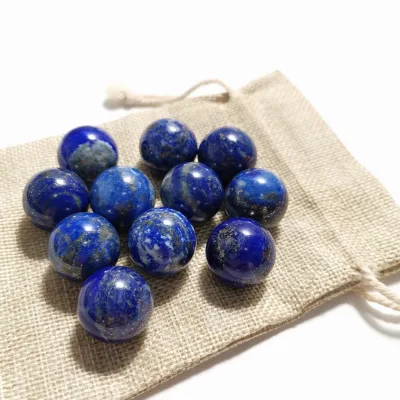 Huiying Top Quality Lapis Lazuli Wholesale Natural Gemstone Loose Crystal Ball for Home Decor Crafts