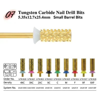 Low Vibration Tungsten Carbide Nail Drill Bits Luxury Nail Drill Bits Efficient Builder Gel Removal Salon Manicure Supplies