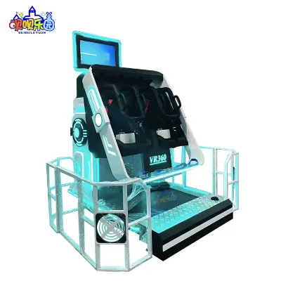 Commercial Indoor Virtual Reality 360 Chair VR Gaming Machine 2-Seater VR Equipment for Amusement Park Game Center Shopping Mall