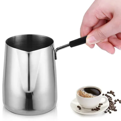 Hot Sale Stainless Steel Coffee Warmer Milk Latte Jug Milk Heating Pot