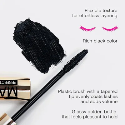 GreenLem Waterproof Long Lasting Gel Black for Lengthening Volumizing Vegan for Private Label