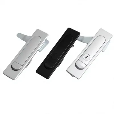 HANBEI CJ MS730-1 MS730-2High Security Black Silver Zinc Alloy Panel Lock Box Cabinet Push Button Lock Lock Cylinders