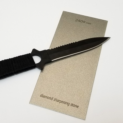 170mm Garden Woodworking Tool Whetstone Knife Sharpener Diamond Sharpening Stone