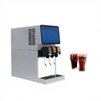 3/4/5/6 Heads Commercial Fruit Juice Beverage Machine Soda Drink Dispenser Carbonated Drink Dispenser Cola Soda Water Dispenser
