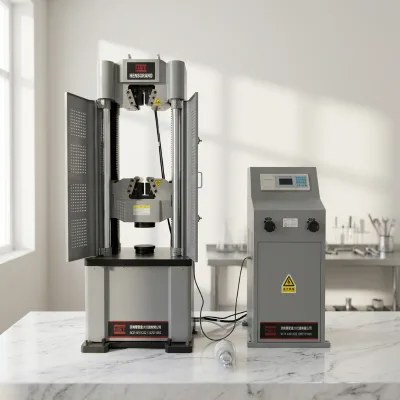 Digital Display Hydraulic Universal Testing Machine WE Series Metal Steel Tensile Compression Bending Shear Test Equipment