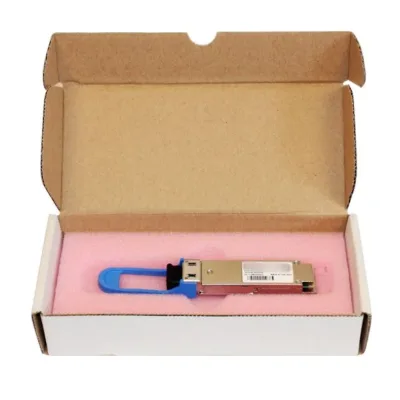 Hot Sale QSFP28-50G-1311nm-40km-SM 02312AXF High Speed Transceiver,QSFP28,1311nm,50Gb/s,1.5dBm,8dBm,-15dBm,Straight LC,SMF,40km