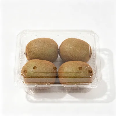 Disposable Transparent Fruit Packaging Box Food Grade Anti-Fog Strong Fruit Tray With Lid OEM