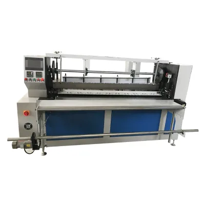 Automatic Textile Fabric Accordion Pleating Machine 616