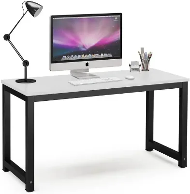Metal Steel Computer Desktop Rectangular Home Student Writing Table Study Table Simple Desk Bedroom Small Table