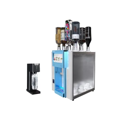 Smart Stainless Steel Alcohol Cocktail Margarita Machine Touch Screen Operation CE/FCC/ROHS Certified Refined Luxury for Home