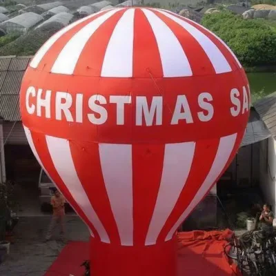Custom Printed Giant Inflatable Hot Air Balloon for Outdoor Advertising Decoration