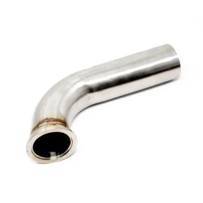 44MM Stainless Wastegate Dump Tube Pipe Elbow V-Band