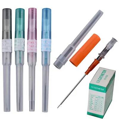 Disposable Catheter-Style Piercing Needle Body Jewelry Ear Stud Nose Stud Navel Ring Piercer Set 14/16 Gauge Boxed