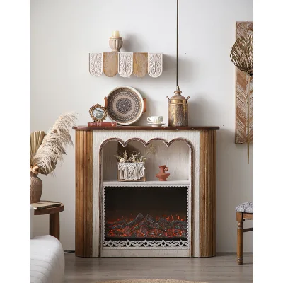 Solid Wood Console Table With Shelf Accent Style Entryway Living Room Decor Home Furniture Storage Shelf