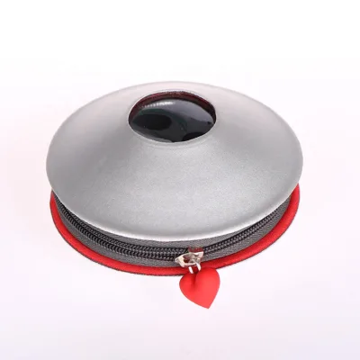 Portable Round 16 for Disc EVA Transparent Storage Case Bag Heavy Duty / Wallet for Car Home Office and Travel