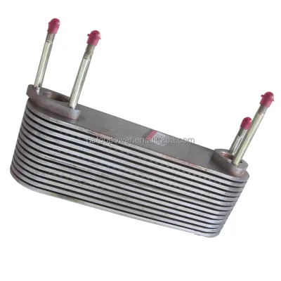 S00010821+02 Oil Cooler SDEC SC13G SC15G G128ZLCA Marine Diesel Engine Parts Oil Cooler S00010821+02