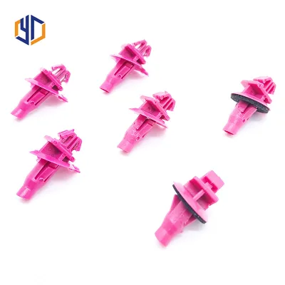 Multi-model Auto Push Retainer Clips With Sealing Sponge Pad for Car Interior Panel Assembly