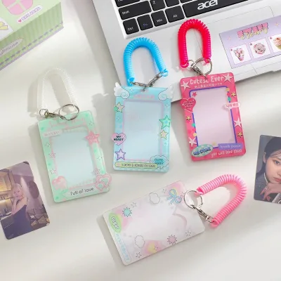 Custom Design Photo Card Holder clear Printed Double Sided Photo Collect Acrylic Photocard Holders