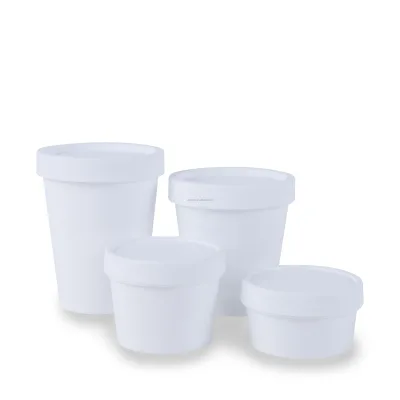 Customized Colorful Plastic Body Butter 50g 100g 200g 250g Ice Cream Jar PP Mud Container Body Cream Jar