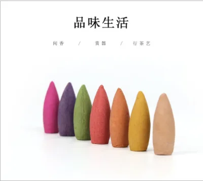 Gift Factory Price Sandalwood Incense Back Flow Cones for Incense Burner Scented Fragrance Anti-Odour