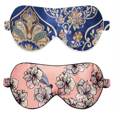 Custom logo Personalized Wholesale Label Eye Mask Sleeping Eye Mask Eye Mask Night Sleep with Elastic Strap