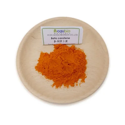 AOGUBIO Supply Beta Carotene Food Color Wholesale Price Food Grade 1% Beta Carotene Powder