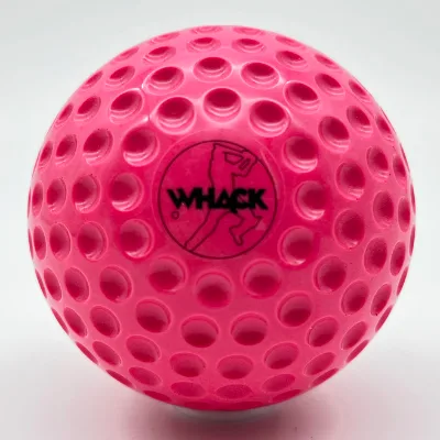 Professional Pitching Machine Hurling Dimple Ball Red 9 Inch Custom Logo PU Material Baseball Training