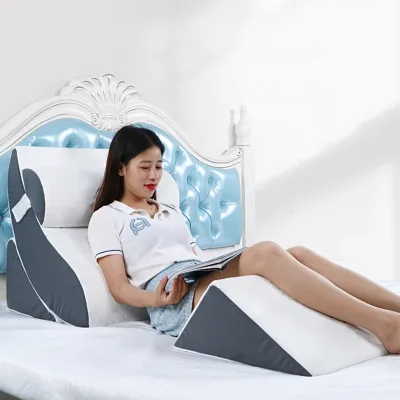 Wholesale 4 Pcs Orthopedic Bed Wedge Pillow Set Post Surgery Pillows for Sleeping Post Surgery Memory Foam Wedge Pillow Set