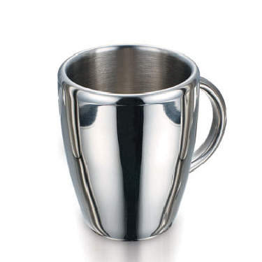 Stainless Steel Double Wall Classic Design Eco-Friendly Coffee & Beer Camping Mug