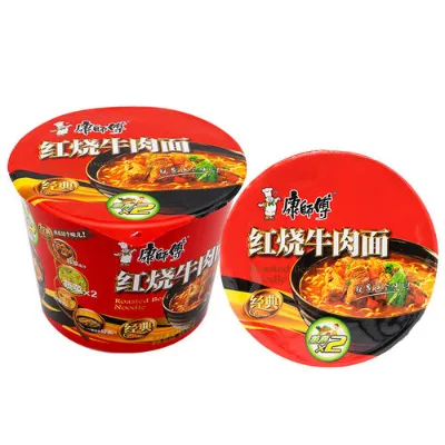 Popular Chinese Master Kong Instant Noodles for Supermarket Top Selling Instant Food