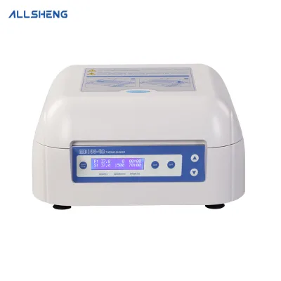 ALLSHENG Lab Table Thermo 4 Micro Plate Shaker Mixer Shaking Incubator