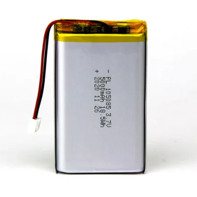 Lithium Polymer Battery 105085 3.7V 5000mAh Soft bag battery