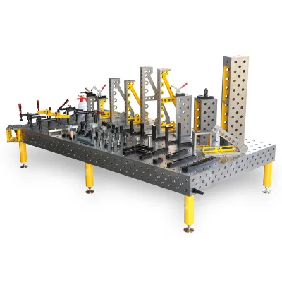 China 3d Flexible Combination Welding Tooling Clamping System With Welding Jigs for Elevator